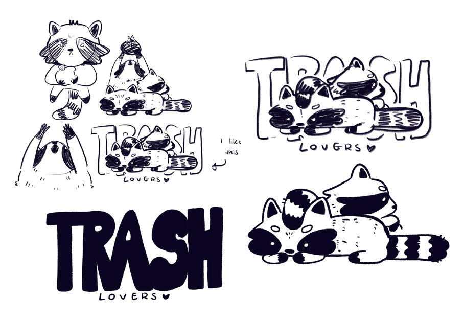 Trash Lovers Sketches Trash Lovers Sketches